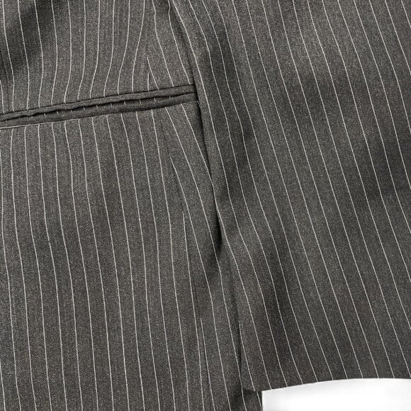 Hugo Boss Vinci/Lucca Brown Pin Stripe Wool Blazer Sport Coat Jacket Men's 42 R - Picture 3 of 10